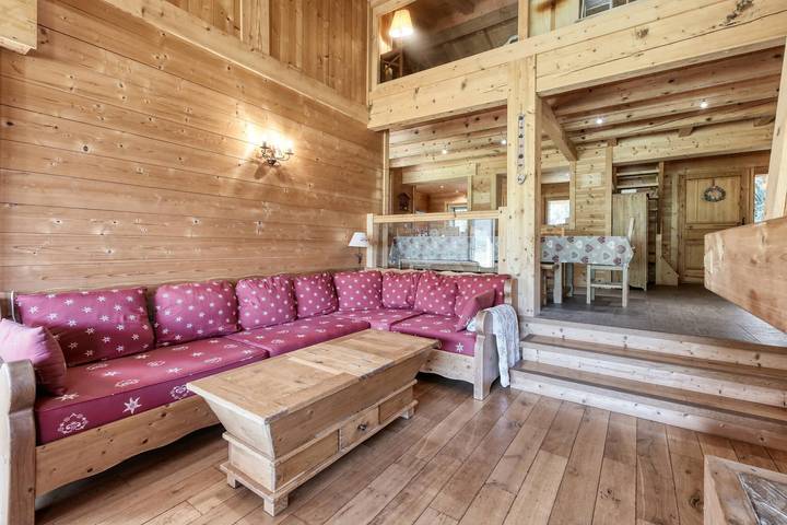 Chalet pour 12 personnes, avec jardin