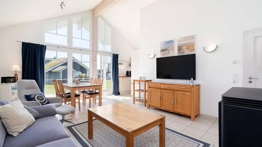Ferienhaus für 4 Personen, mit Balkon und Sauna sowie Garten in Hansa-Park - 2