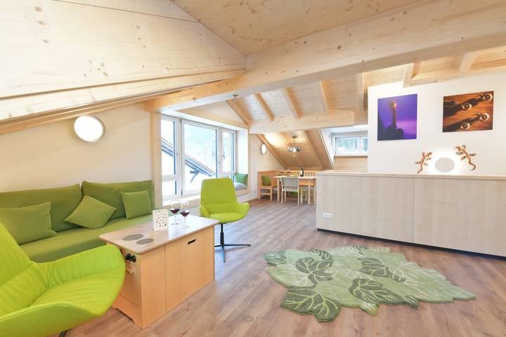 Ferienhaus für 6 Personen, mit Garten und Balkon, kinderfreundlich in Oberstdorf