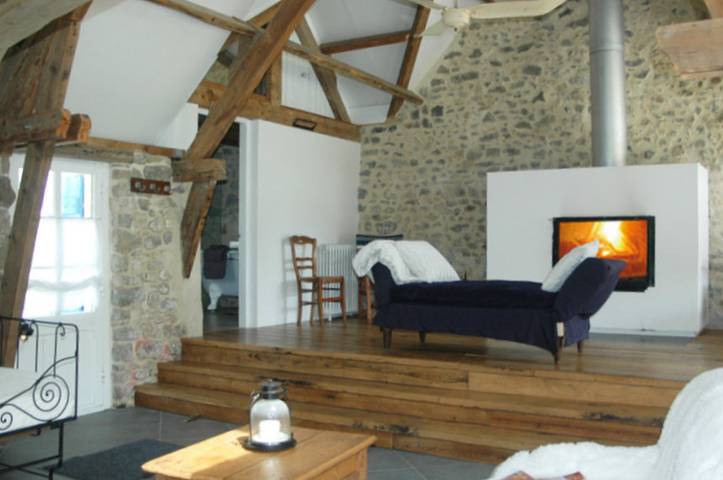 Gîte pour 4 personnes, avec jardin et terrasse