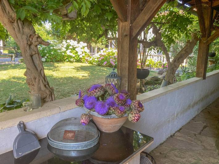 Location de vacances pour 6 personnes, avec jardin ainsi que terrasse et piscine à Mazeyrolles - 3