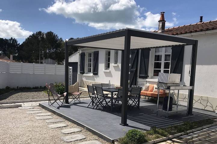 Ferienhaus für 6 Personen, mit Terrasse und Garten in La Tranche-sur-Mer