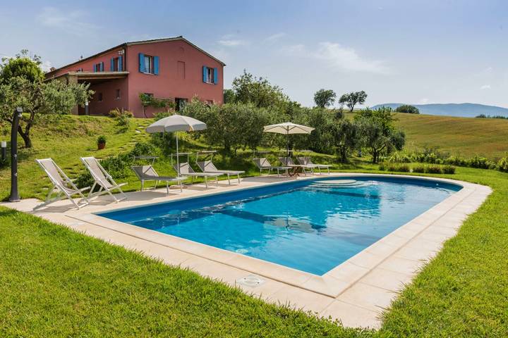 Villa für 10 Personen, mit Pool und Garten in Marche - 4