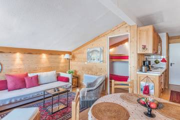 Location De Vacances pour 4 Personnes dans Megève, Massif du Mont-Blanc, Photo 3