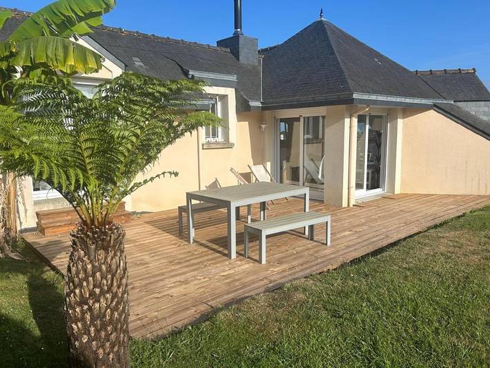Location de vacances pour 8 personnes, avec jardin et vue dans Buguélès - 4