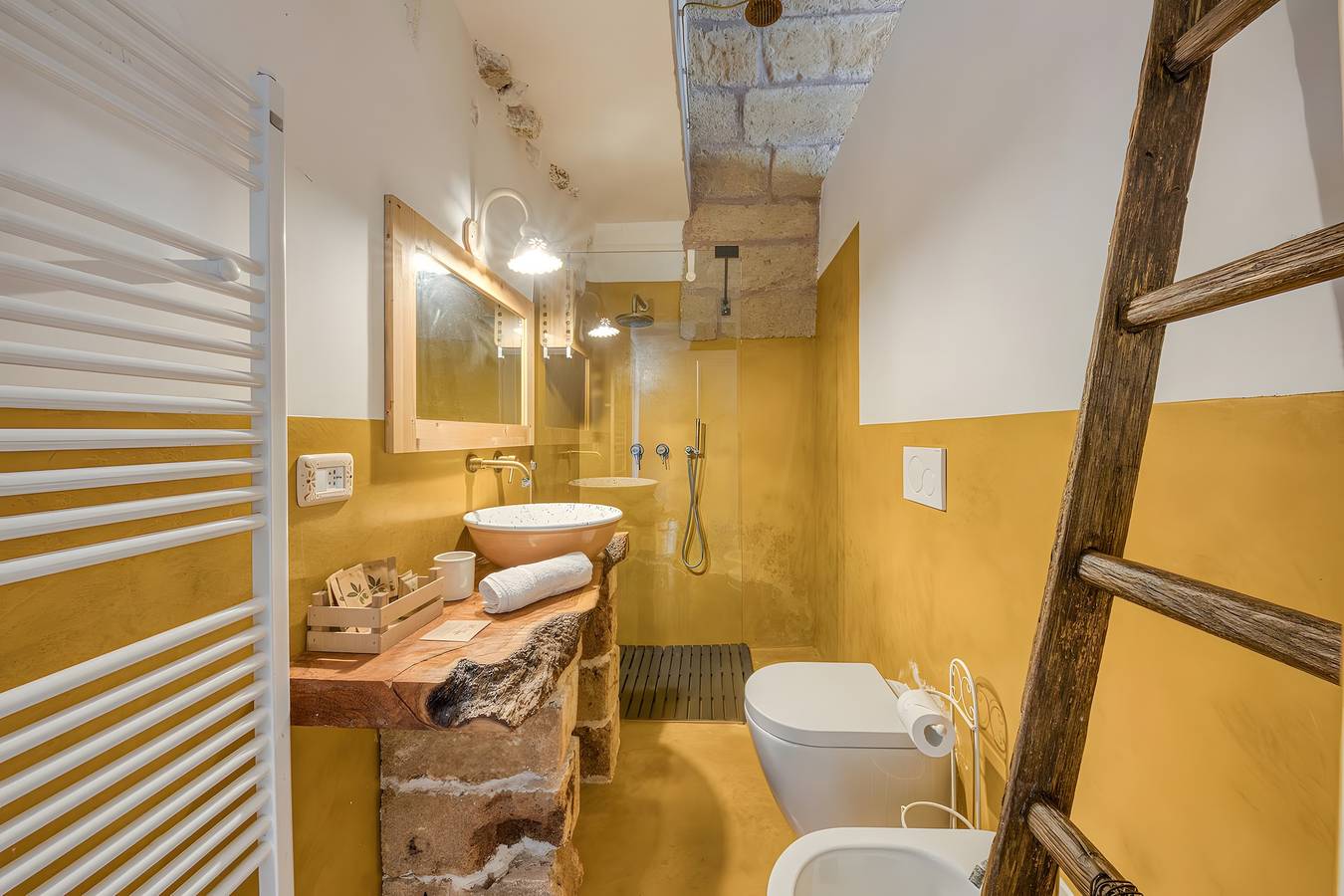 Villa „Camera 3“ mit Meerblick, privatem Pool und Wlan in Salve, Golf von Tarent