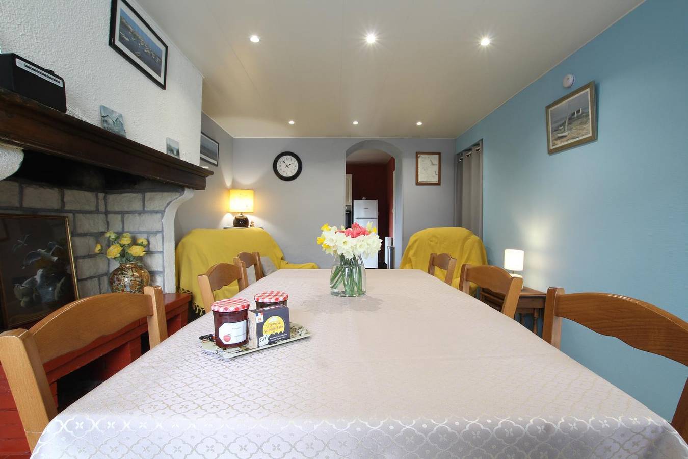 Gîte avec parking, jardin et plage in Fontenay-sur-Mer, Région de Cherbourg