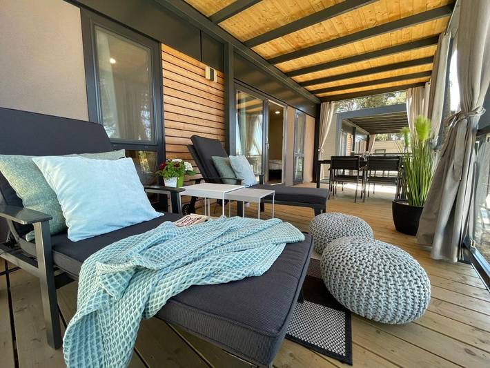 Camping für 5 Personen, mit Ausblick und Terrasse, mit Haustier in Rovinj - 3