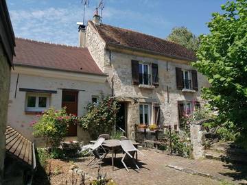 Maison de vacances pour 4 personnes, avec jardin, animaux acceptés dans Val-d'Oise
