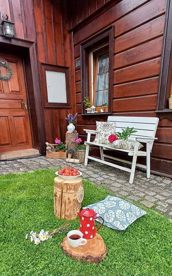 Ferienhaus mit Kamin und Infrarotkabine in Smržovka, Region Liberec