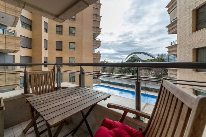 Ferienwohnung für 4 Personen, mit Garten und Pool in Valencia - 4