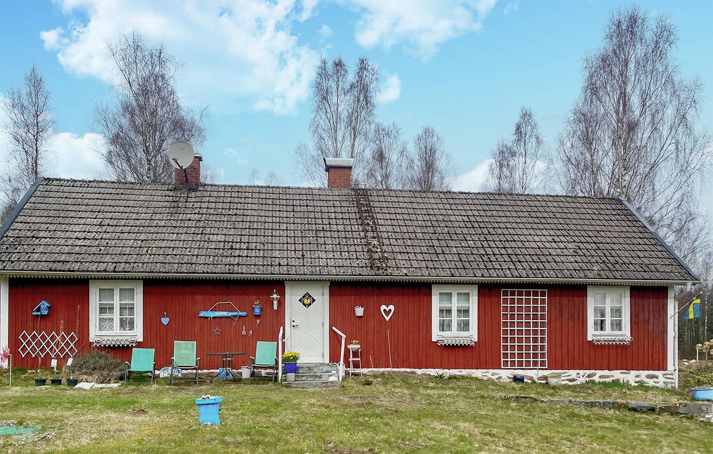 Ferienhaus für 8 Personen mit Seeblick in Osby und Umgebung