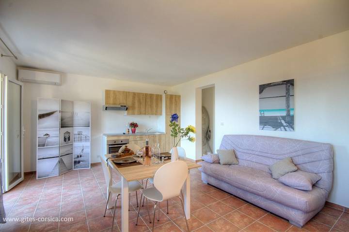 Gîte für 2 Personen, mit Garten und Terrasse auf Korsika - 4