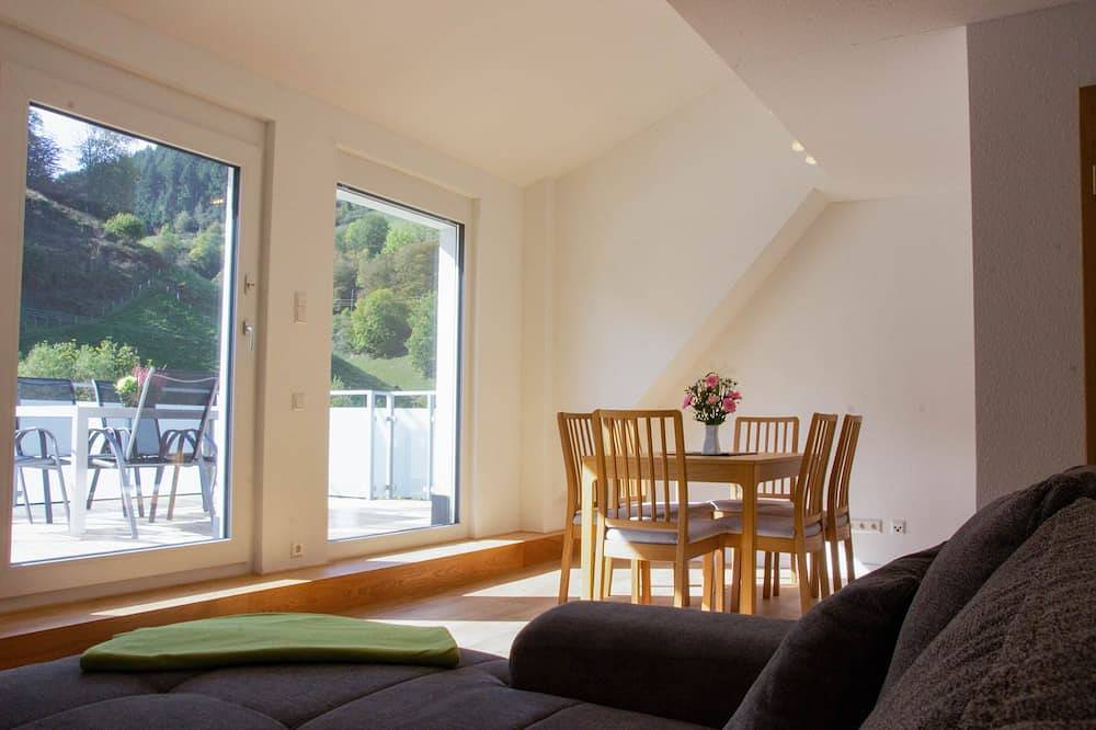 Ganze Wohnung, Apartment with a large roof terrace in Münstertal in the Black Forest in Untermünstertal, Münstertal