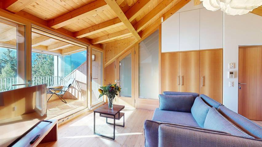 Ferienwohnung für 2 Personen, mit Sauna und Ausblick in Celerina - 3