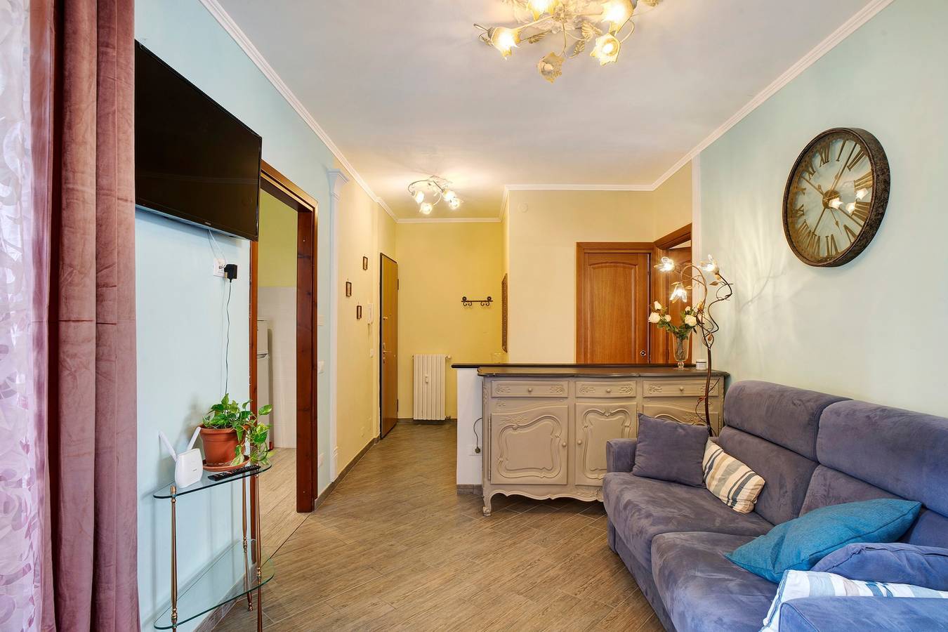 Ferienwohnung mit Meerblick für 5 Personen in San Bartolomeo al Mare, Imperia Provinz
