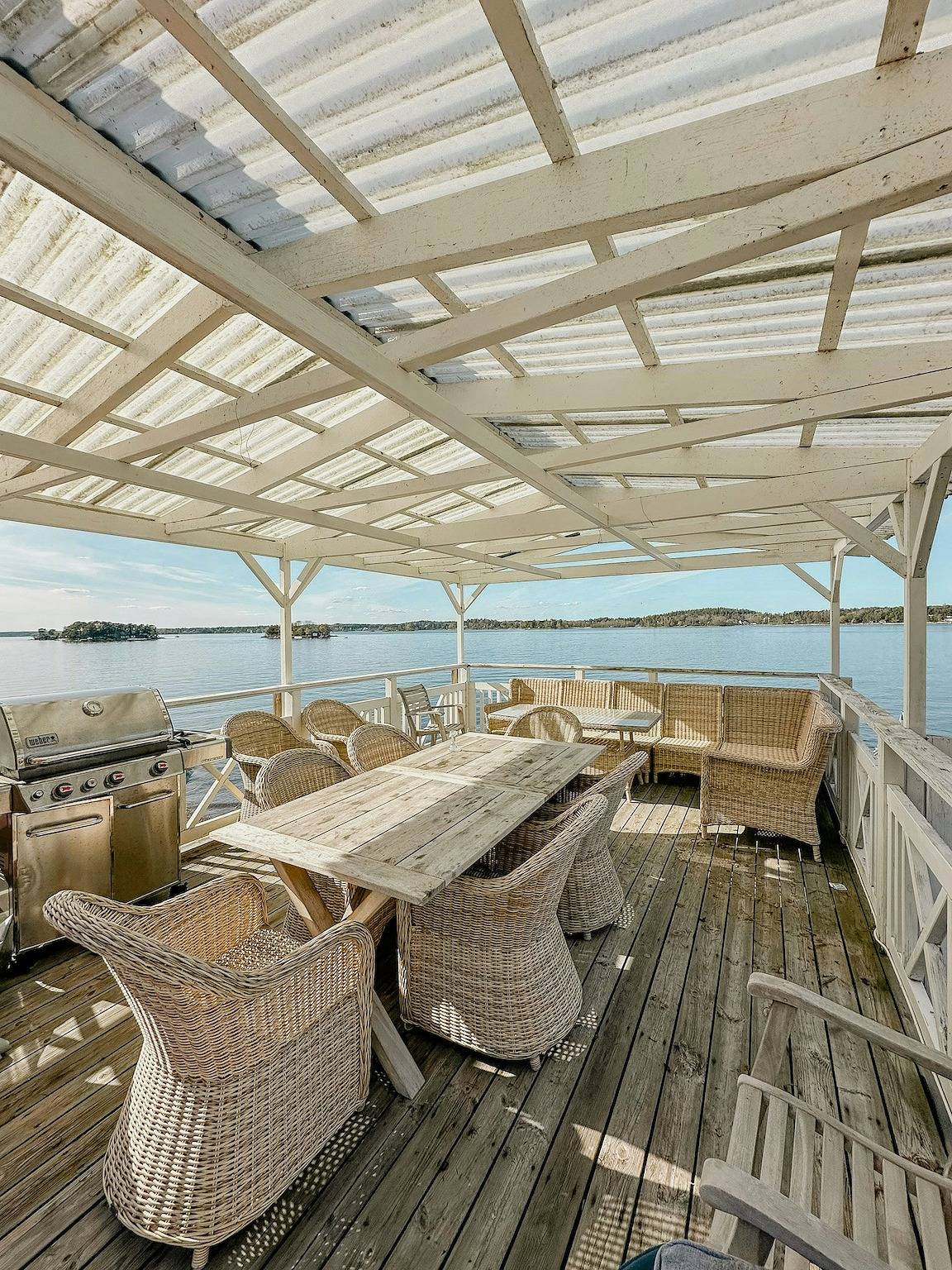 Esclusivo idillio nell'arcipelago con magici tramonti in Vaxholm, Arcipelago di Stoccolma