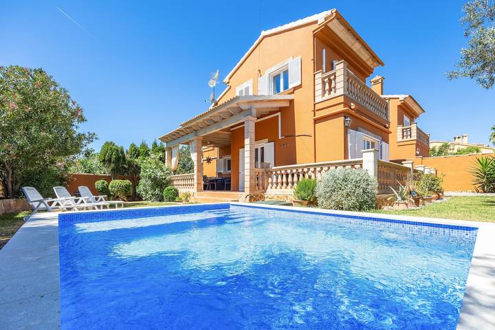 Casa de vacaciones para 6 personas, con Balcón y Jardín