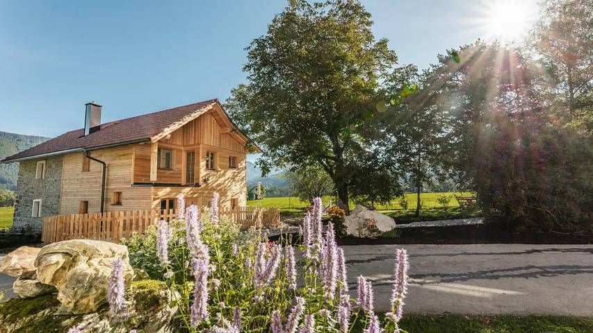 Ferienwohnung für 6 Personen, mit Garten und Balkon