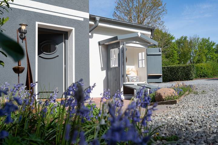 Exklusives Ferienhaus mit Dachterrasse, Meerblick, Sauna & stilvoller Einrichtung in Neustadt in Holstein, Ostholstein