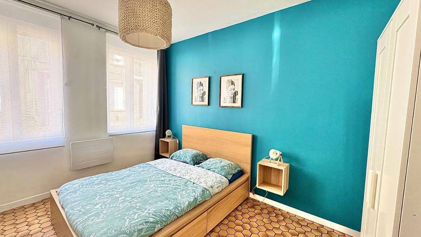 Gîte pour 4 personnes, avec Balcon et Terrasse à Douai - 3
