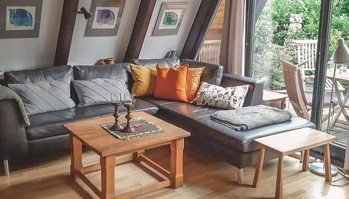 Ferienhaus für 4 Personen, mit Garten und Terrasse, mit Haustier