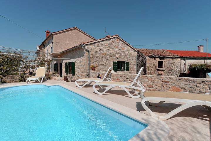 Ferienhaus für 5 Personen mit Pool in Marčana, Südküste Istrien