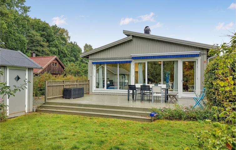 Location de vacances pour 6 personnes, avec Terrasse ainsi que Jardin et Vue à Halmstad