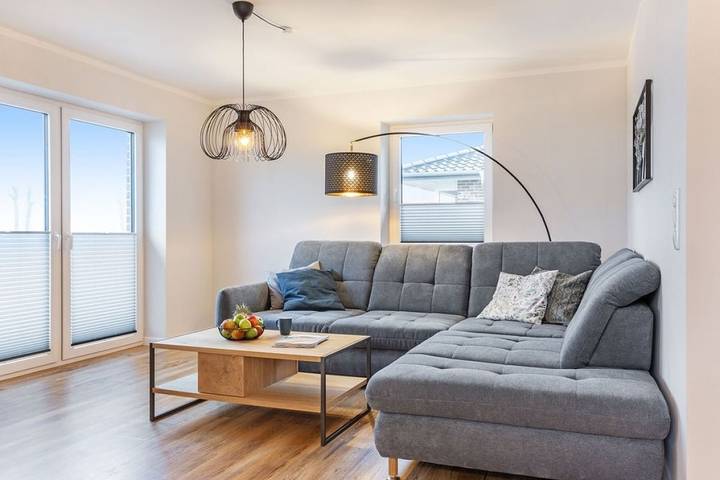 Ferienwohnung für 5 Personen, mit Terrasse und Garten sowie Pool und Sauna auf Fehmarn