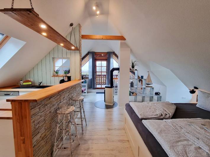 Ganze Wohnung, Ferienwohnung Ackerblick auf wunderschönem Ferienhof nahe der Ostsee in Schwartbuck, Südliche Ostseeküste