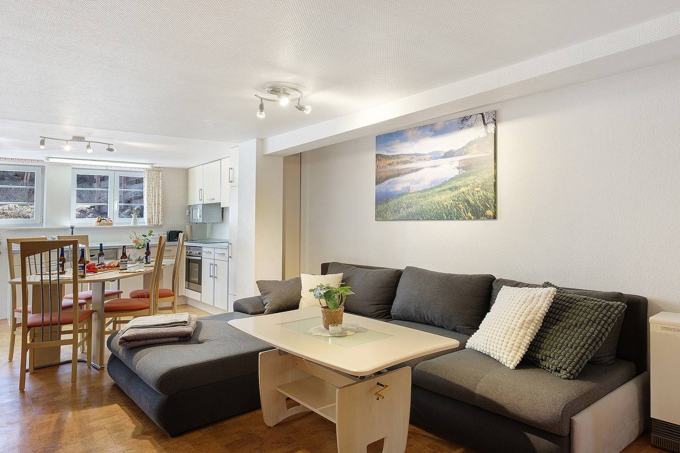 Geheel appartement, Appartement 'Alte Schmiede 2 Fewos' met bergzicht, privéterras en wifi in Feldberg Ort, Feldberg