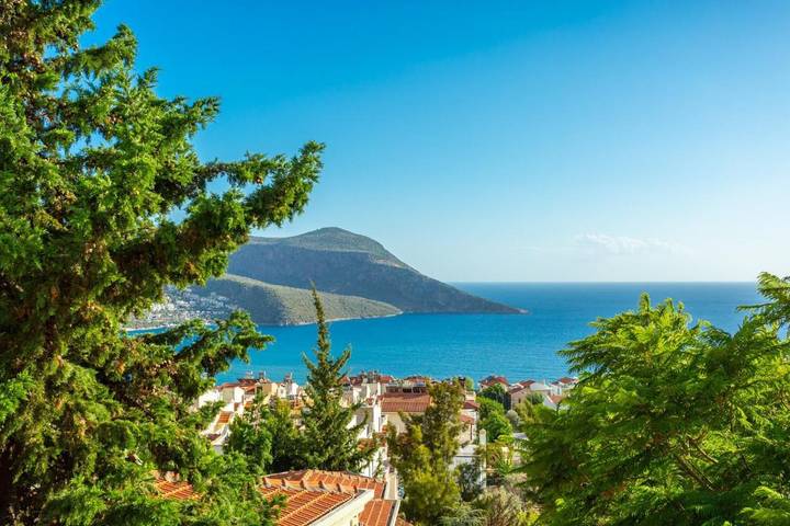 Maison de vacances pour 6 personnes, avec piscine et jardin, animaux acceptés à Kalkan