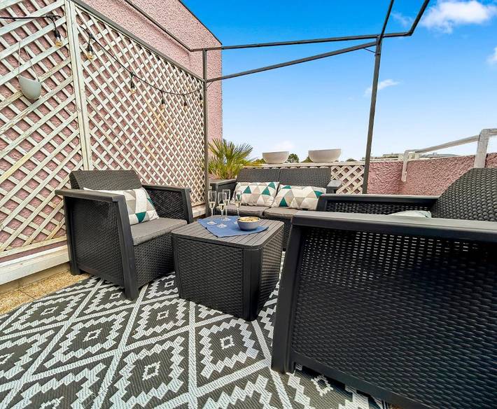 Gîte pour 4 personnes, avec terrasse et vue, animaux acceptés à Noisiel - 3