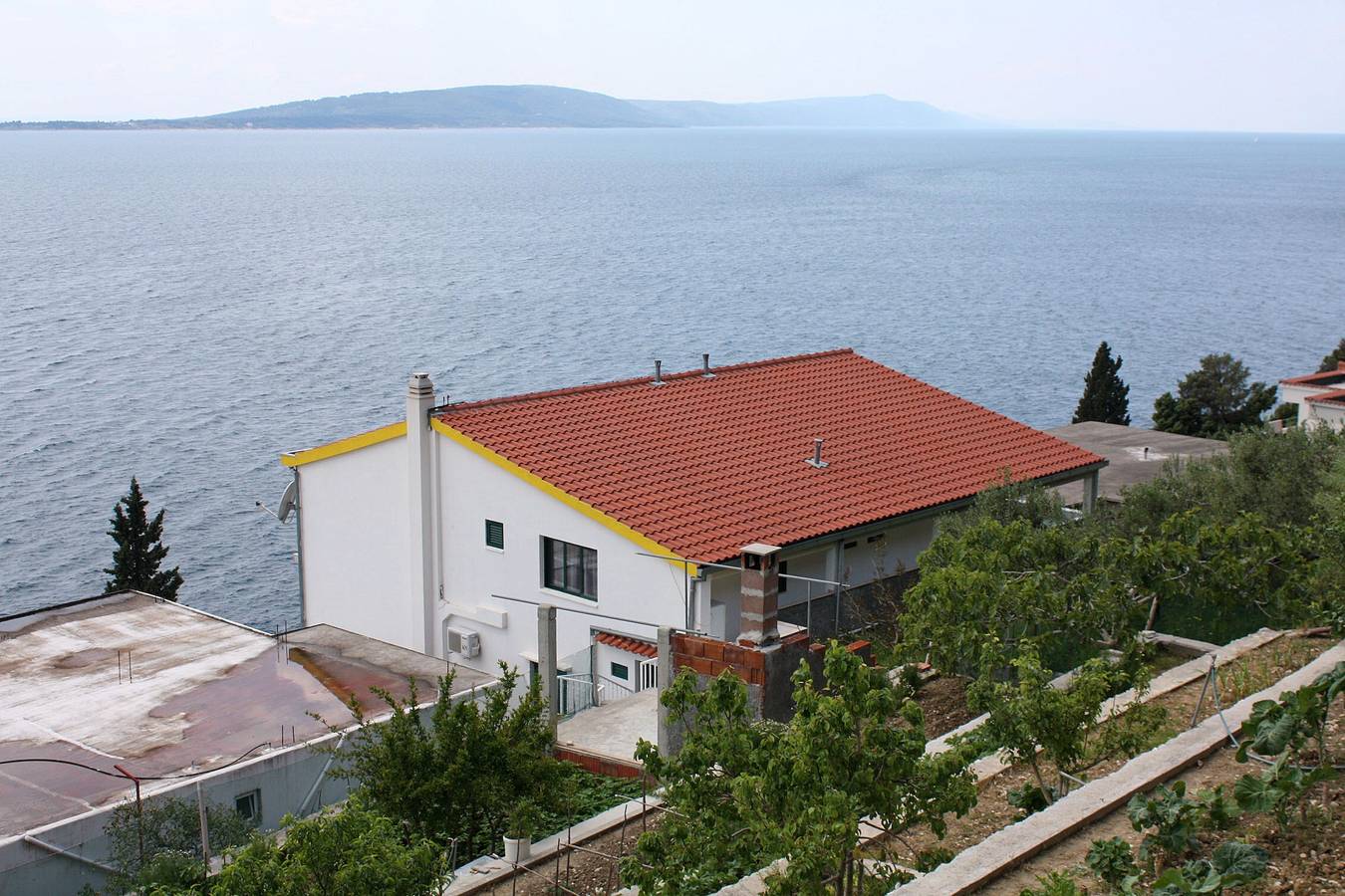 Cijeli apartman, Studio apartman s balkonom i pogledom na more Drvenik Gornja vala, Makarska As-4890-c in Drvenik, Makarska Riviera