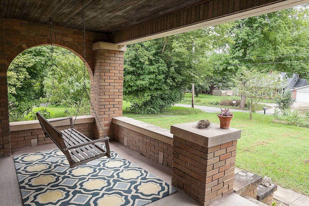 Das Haus des Steinbruchs in Monroe County (IN)