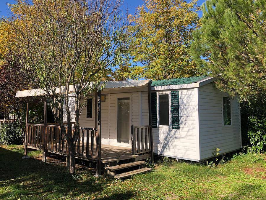 Camping Au Tylo Soleil - Mobilheim 4 personen - Mobil Home 35 Privilege Super Mercure 27m² - 2 Zimmer in Dauphin, Regionaler Naturpark Luberon