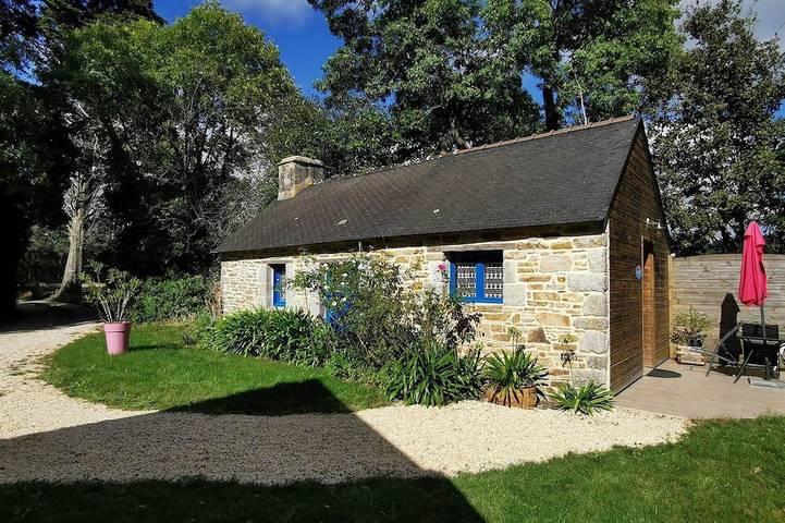 Chalet voor 2 personen, met whirlpool en sauna in Bretagne