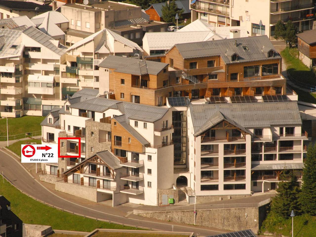 Estudio entero, Gourette: Estudio 6 pers, balcón, se aceptan mascotas in Gourette, Eaux-Bonnes
