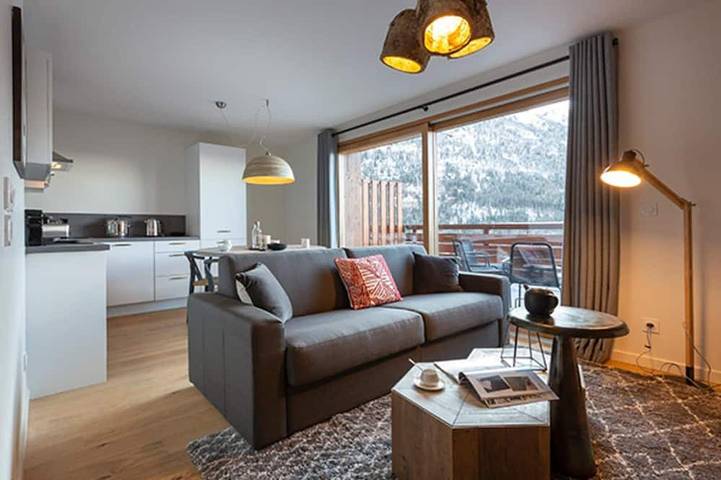 Chalet pour 6 personnes, avec balcon à Vaujany