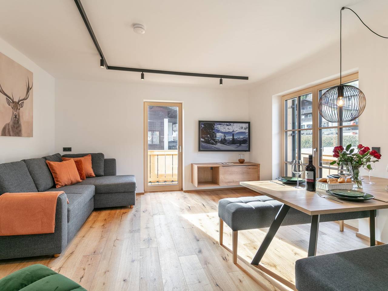 Ganze Wohnung, Zwei Apartments mit Fitnessraum in Jochberg, Bezirk Kitzbühel