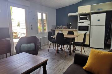 Gîte pour 4 personnes, avec terrasse à Bourcefranc-le-Chapus