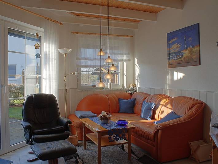 Ferienhaus für 4 Personen, mit Terrasse und Garten, mit Haustier in Dorum