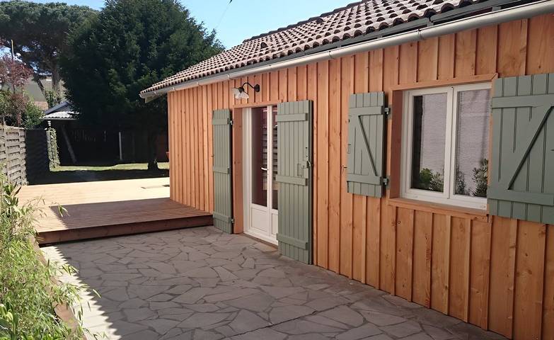 Gîte pour 2 personnes, avec terrasse et jardin en Gironde - 4