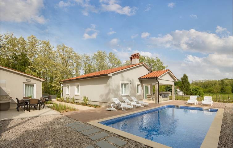 Ferienhaus für 6 Personen, mit Garten