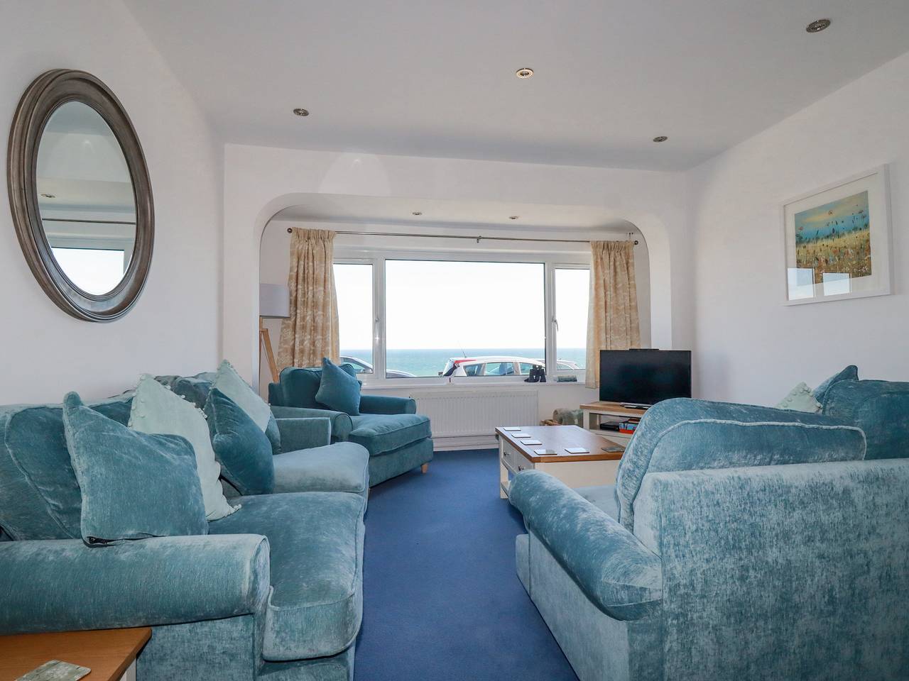 Sea View in Mevagissey, Cornwall