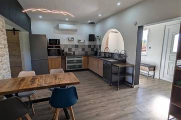Gîte pour 6 personnes, avec terrasse et vue à Aubiac (Lot-et-Garonne)