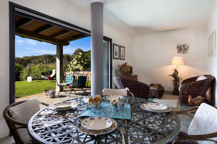 Ferienhaus für 4 Personen, mit Garten in San Pantaleo