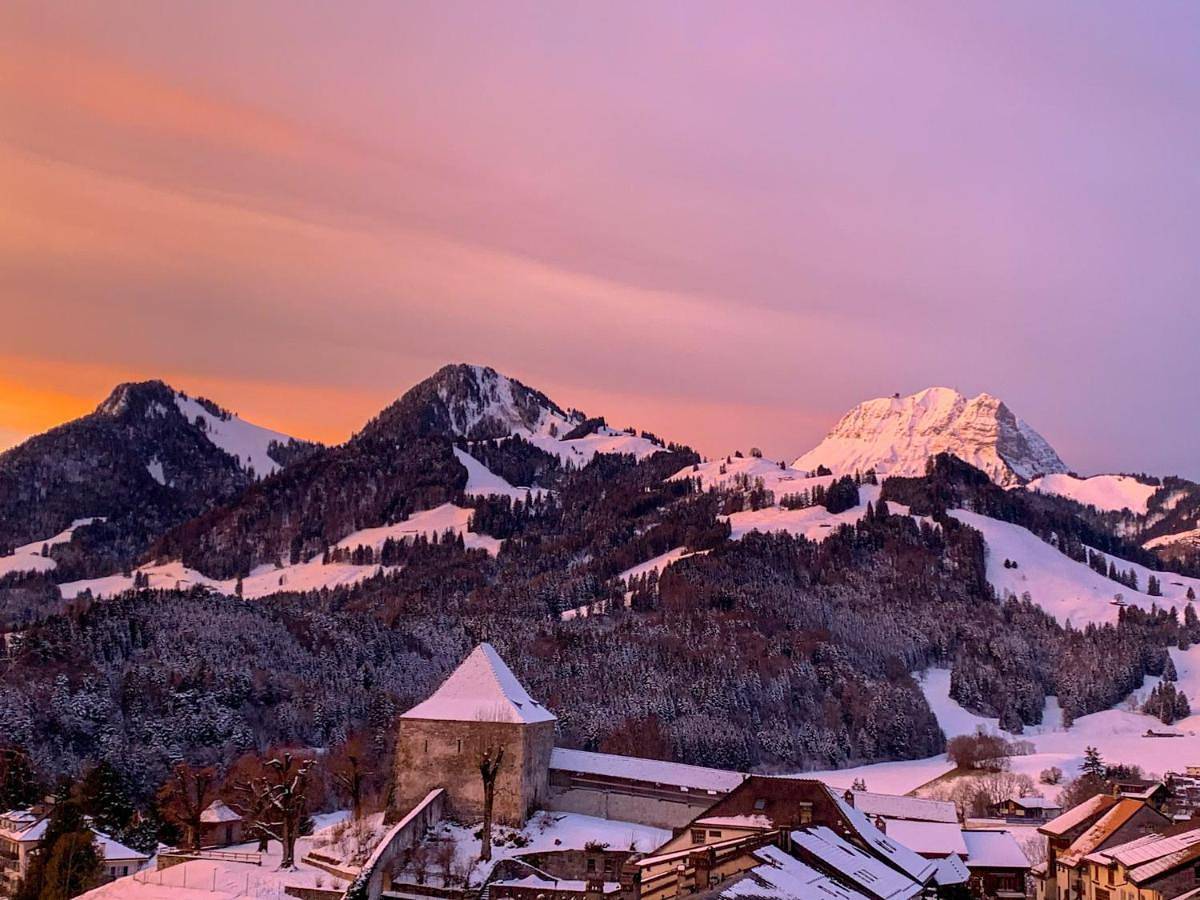 Au soleil de Gruyères chez Chantal in Gruyères, Canton de Fribourg