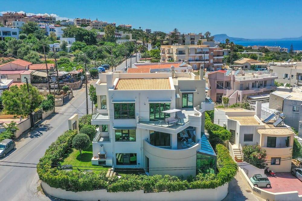 Crethion | Private Pool, Jacuzzi, Gym & Games Room in Nikiforos Fokas, Rethymno und Umgebung