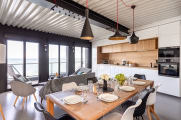 Location de vacances pour 9 personnes, avec terrasse à Pléneuf-Val-André